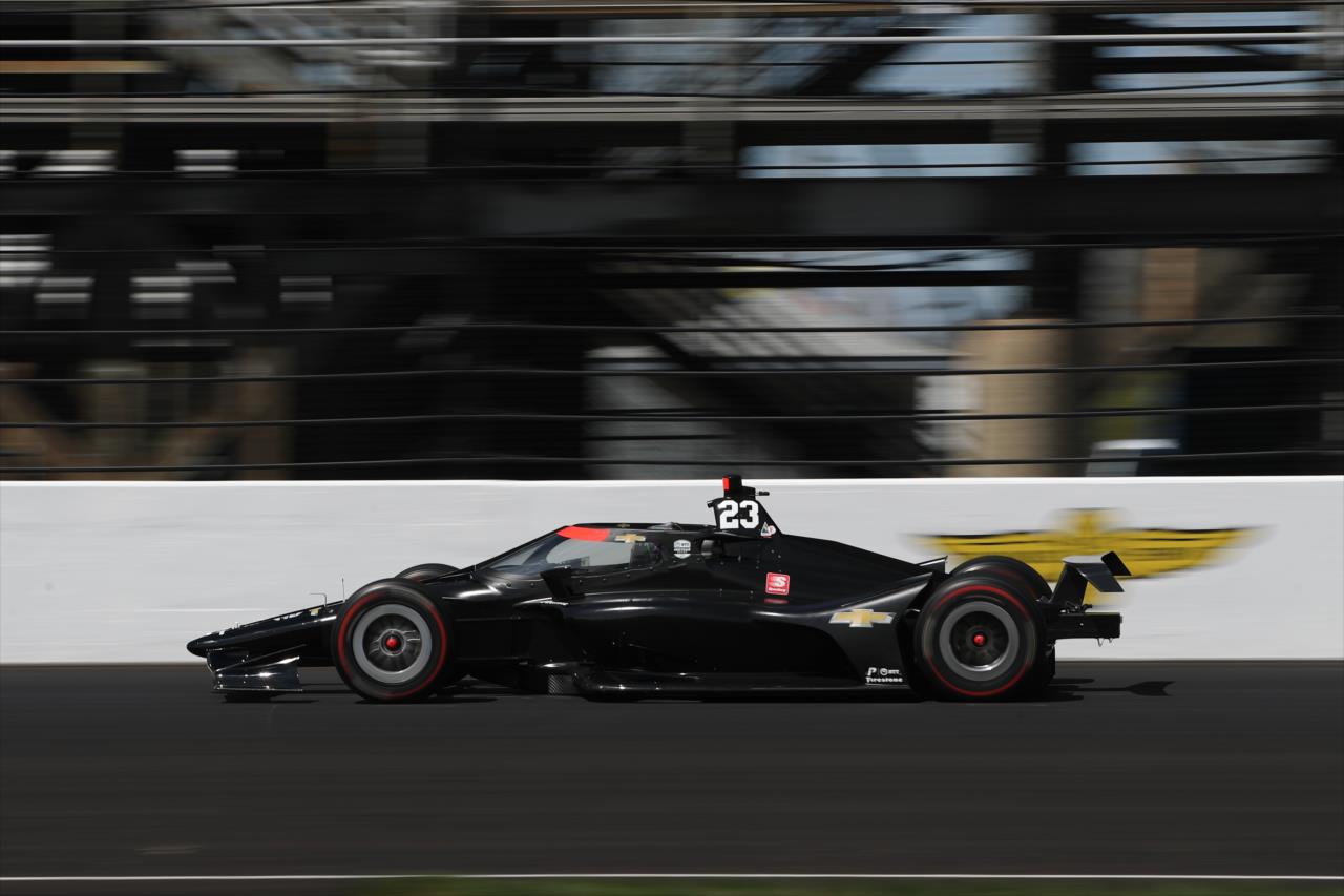 Santino Ferrucci - Indianapolis 500 Open Test - By: Chris Owens -- Photo by: Chris Owens